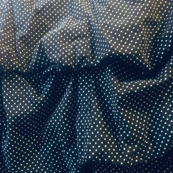 Polkadot classic Dress with sweetheart neckline and ruching stretchy - Picture 5 of 6